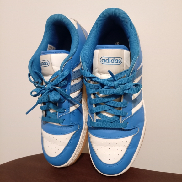 Adidas Blue and White Sneakers - Picture 9 of 12